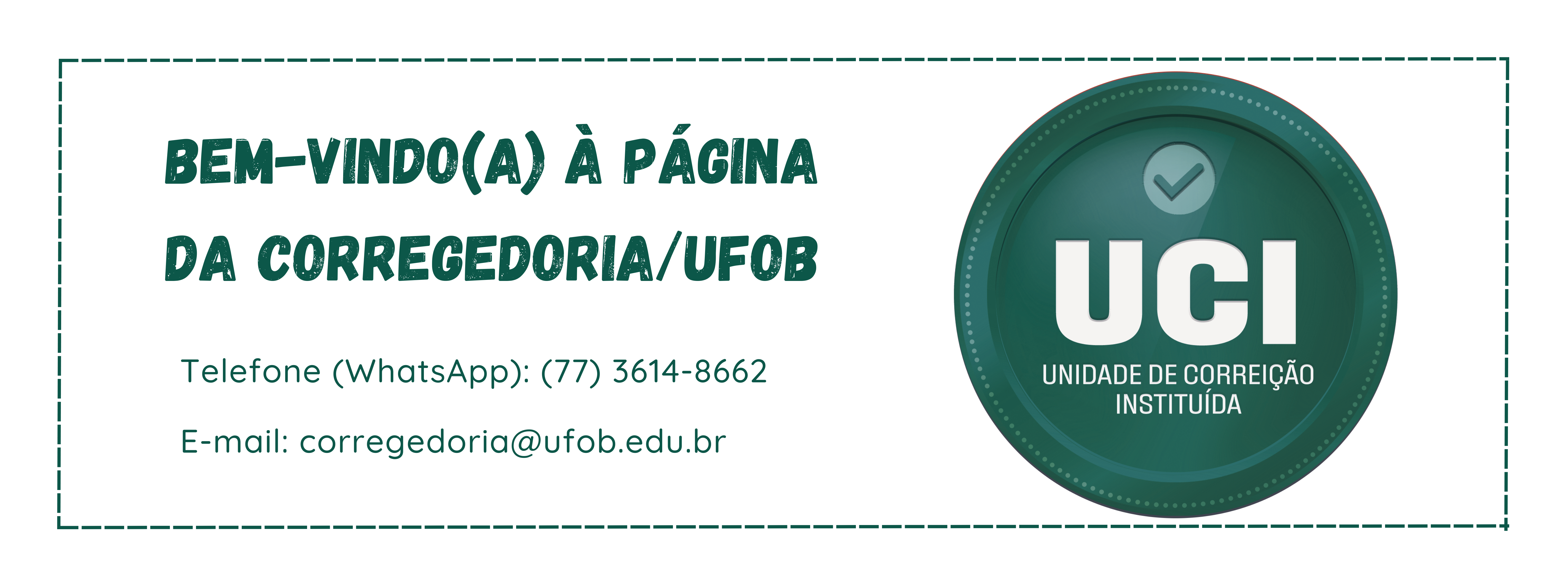 Banner - Unidade Seccional de Correição