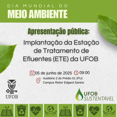 Dia Mundial do Meio Ambiente 2025