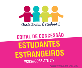Concessão de auxílios estudantis a estudantes estrangeiros