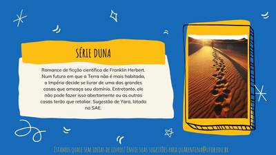 Sugestão de livros #13