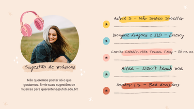 Sugestões de música #27