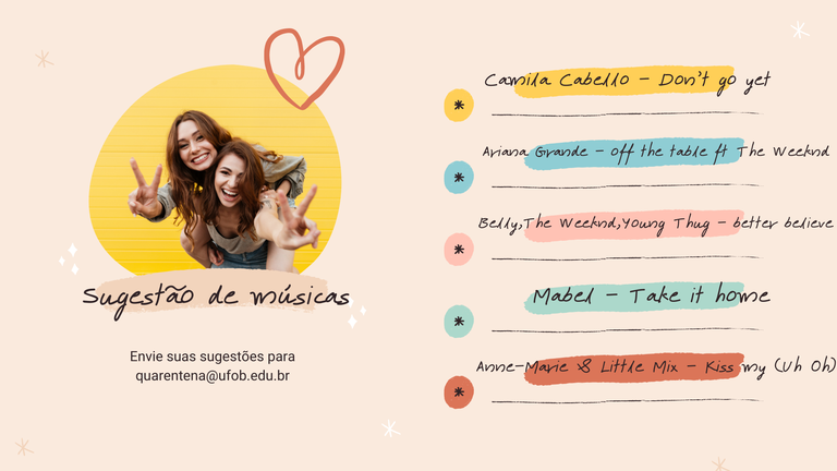 Sugestão de música