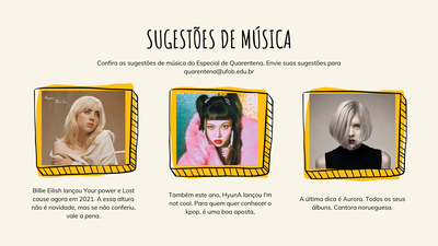 Sugestão de música