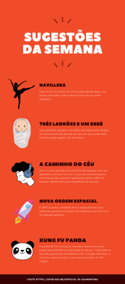 Sugestões da semana
