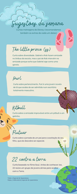 Sugestões da semana