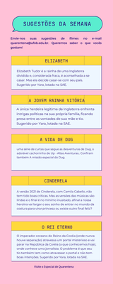 Sugestões da semana #15