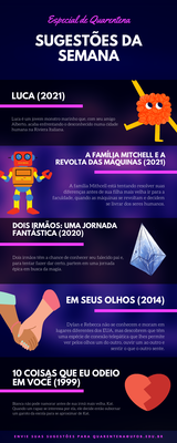 Sugestões da semana