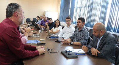 Reunião com dirigentes da UFOB