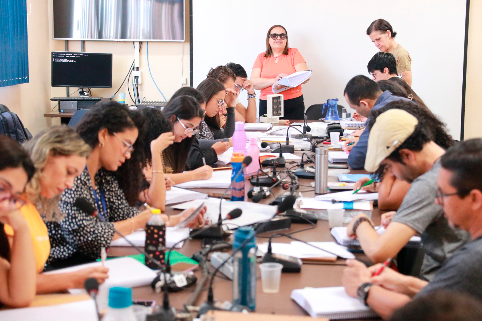 Servidores da UFOB, Uneb e IFBa participam de Curso de técnicas de Leitura e Escrita no Sistema Braille 