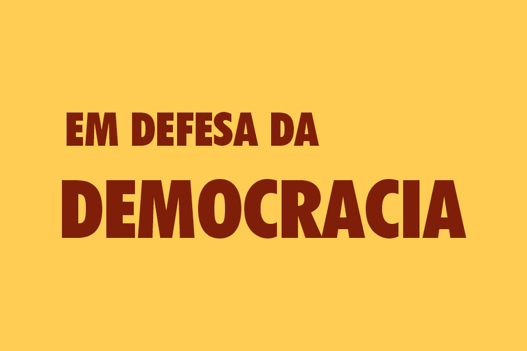 Em Defesa Da Democracia — Universidade Federal Do Oeste Da Bahia