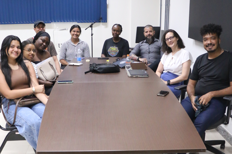 Estudantes em mobilidade internacional participam de Encontro de Boas-Vindas no Campus Reitor Edgard Santos, em Barreiras