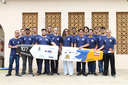 Imagem da equipe do Aerochico, formada por ormada por estudantes dos cursos de Engenharia Elétrica e Engenharia Mecânica, do Centro Multidisciplinar da UFOB de Bom Jesus da Lapa,