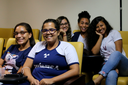 Foto de estudantes durante IV Jornada de Química do Oeste da Bahia