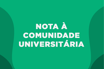 Nota à Comunidade Universitária