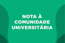 Nota à Comunidade Universitária
