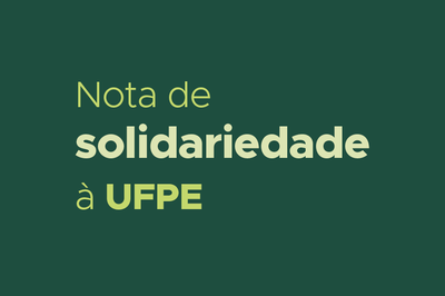 Nota de solidariedade à UFPE