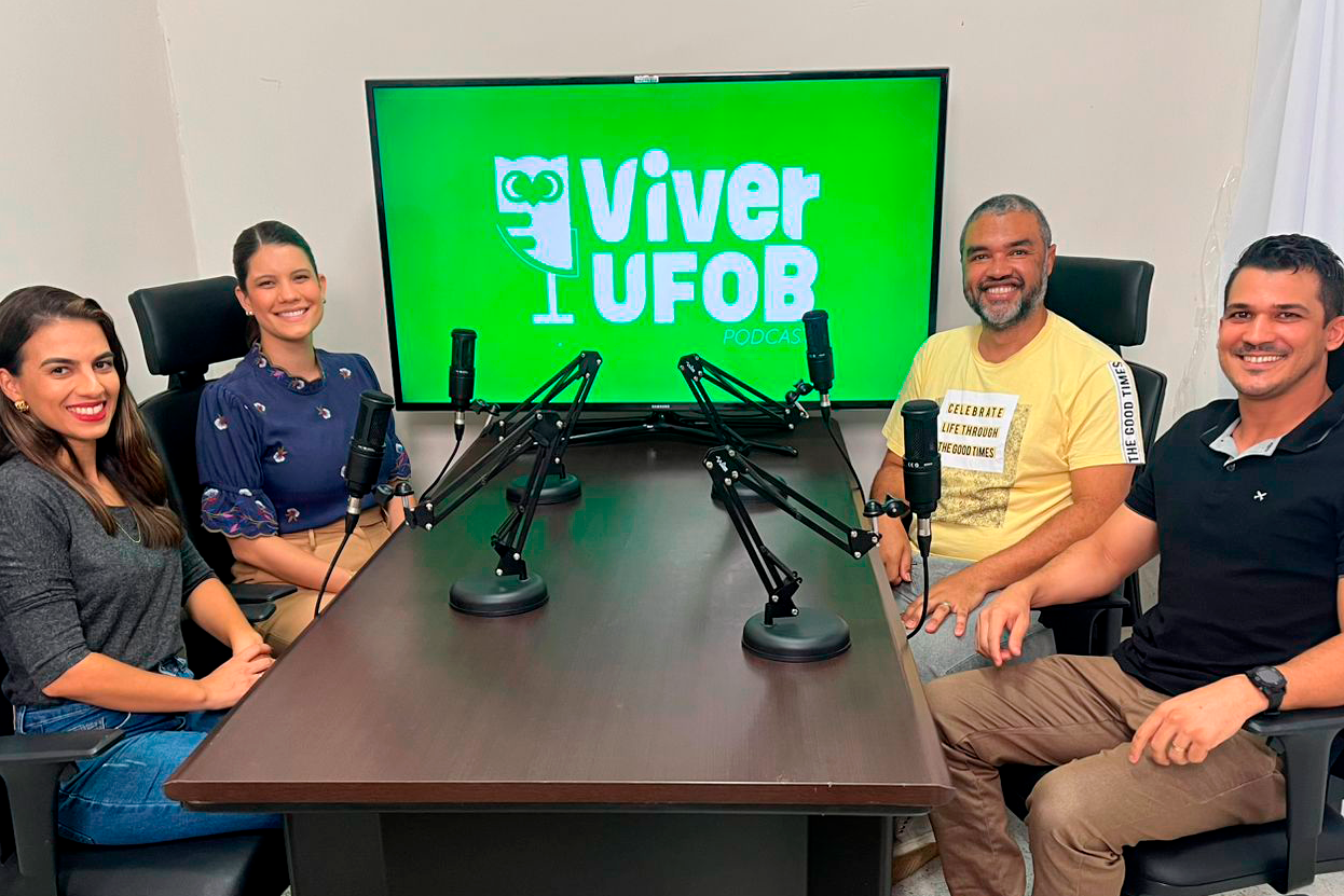 Podcast Viver UFOB entrevista Elton Araújo e Paulo Roberto Lima