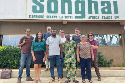 Professores da UFOB em visita ao Benim
