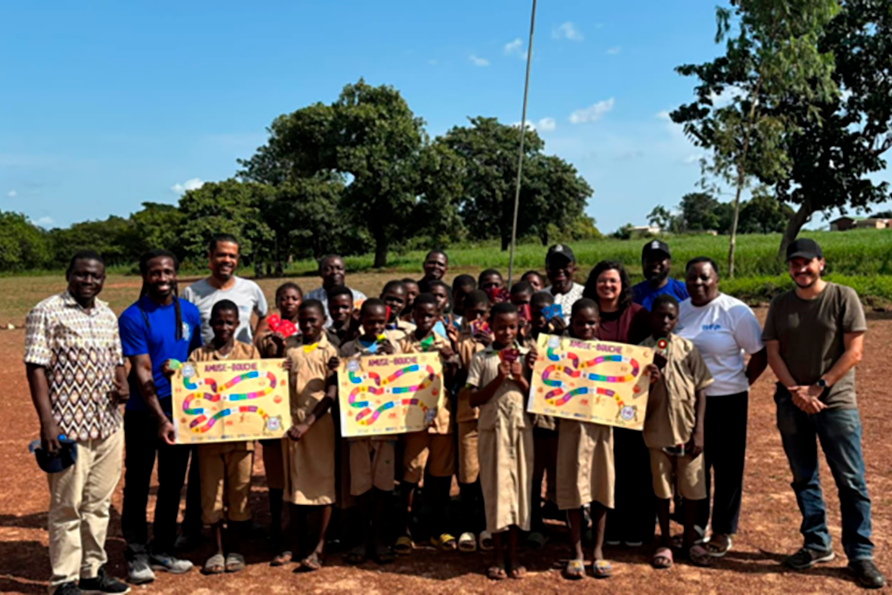 Imagem de missão ao Benim, que contou com a participação de representantes da ABC, da UFOB e do Centro de Excelência
