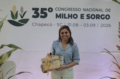 Projetos desenvolvidos na UFOB são premiados em Congresso Nacional de Milho e Sorgo