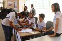 Estudantes bolsistas da UFOB durante III Seminário do PIBID